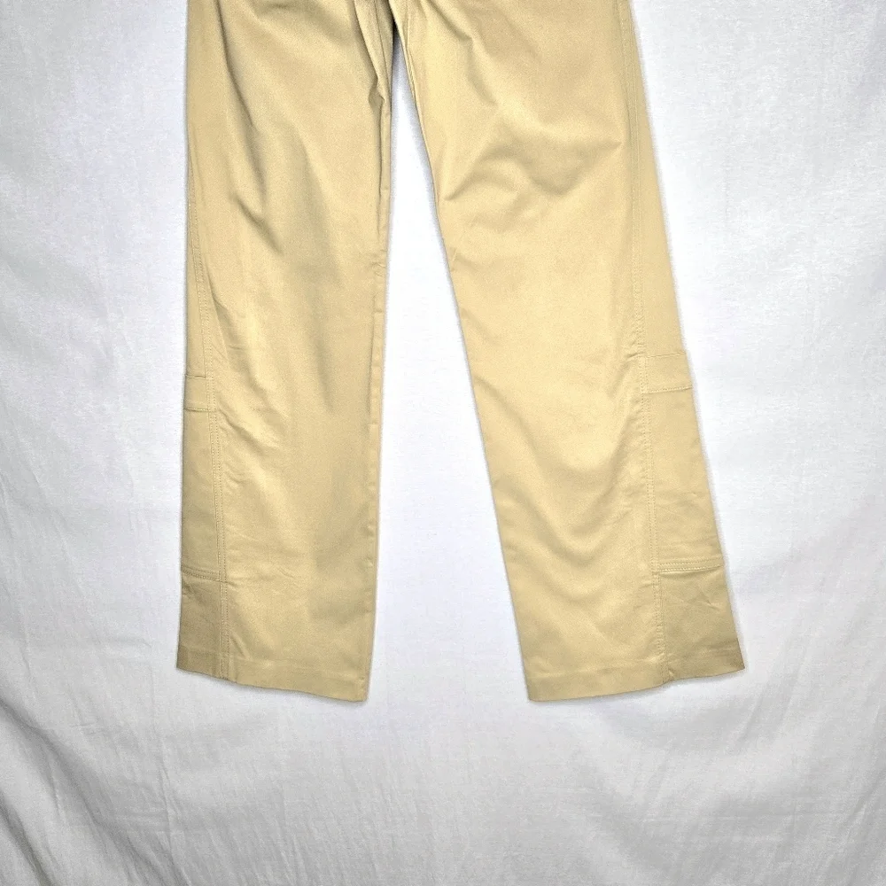 Zara Pants, Khaki, Leg pocket, Size Small/tall.